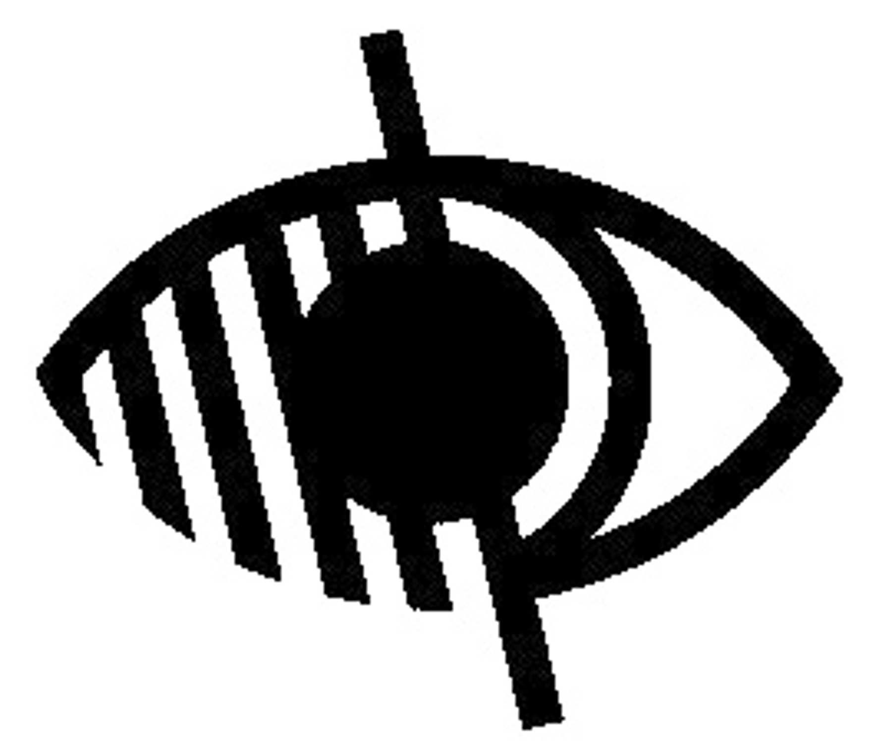 picto oeil barré