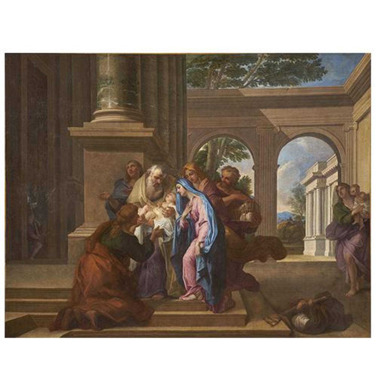 La Purification de la Vierge (1682 ) - Jacques Blanchard