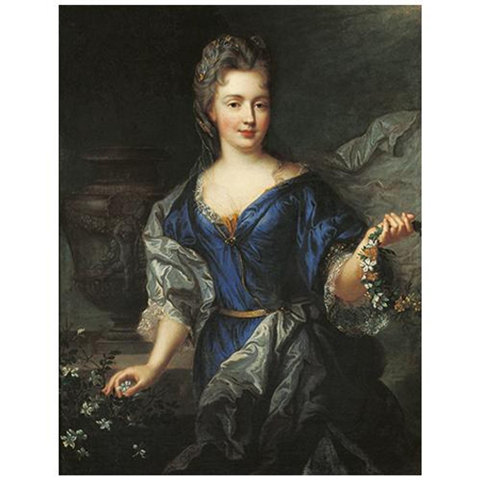 Portrait de Marie Anne de Bourbon, princesse de Conti (1690) - Nicolas de Largillière