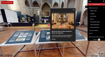 Bienvenue dans la visite virtuelle du musée des Augustins